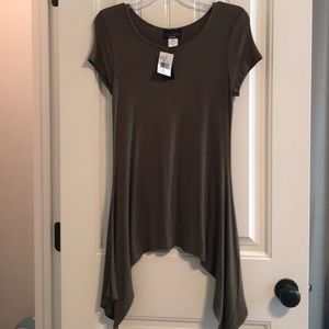 Olive green dress